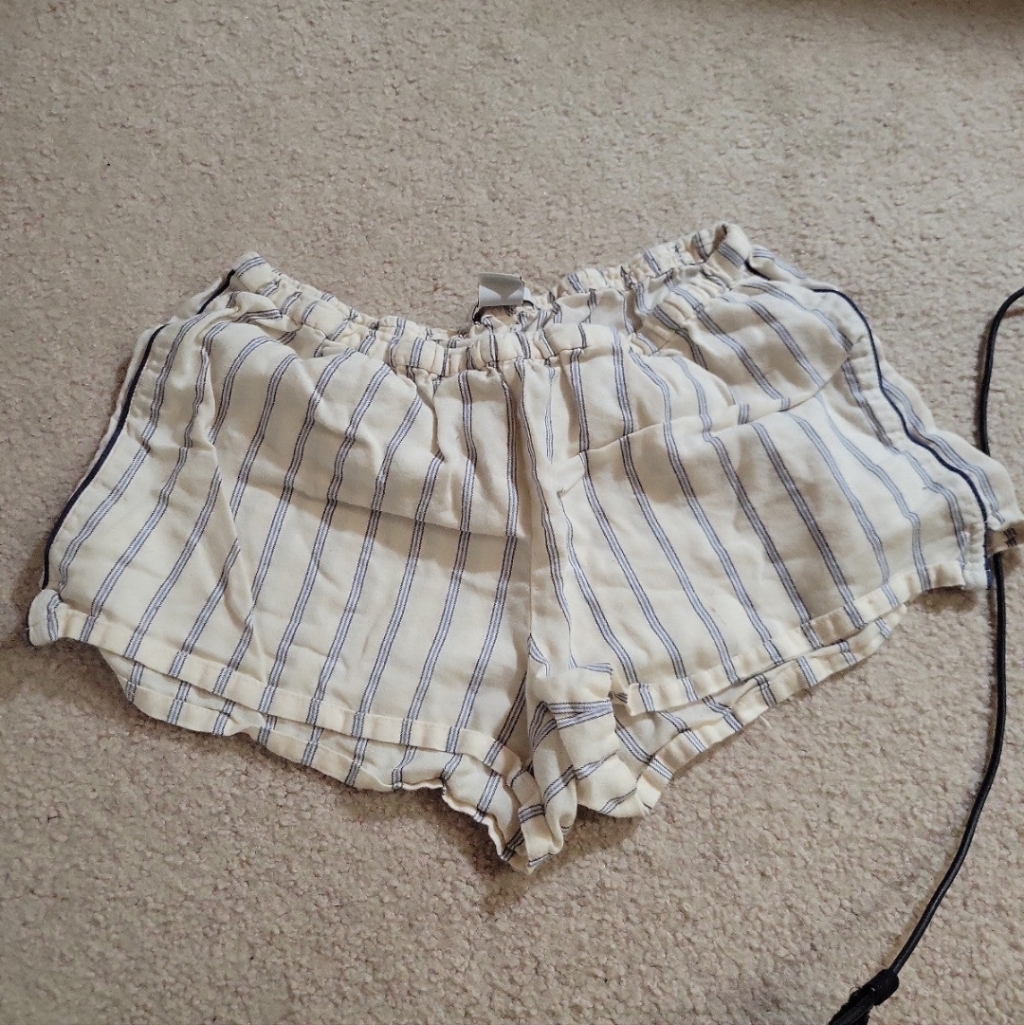 Madewell Sleep Shorts Striped